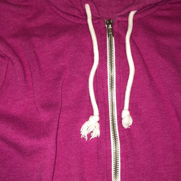 pink zip up hoodie - Picture 3 of 3